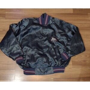 Vintage Bud Light Bomber Jacket Retro Beer Logo Jacket 90s USA Streetwear XXL